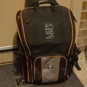 Klein Tradesman Pro Tool Station Tool Bag Backpack 21 Pockets, With tools bundle